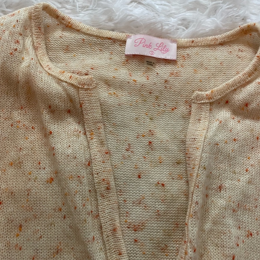 Pink lily top - Picture 3 of 3
